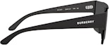 Shop Kacamata Aviator Burberry Hitam Unisex dengan Tulisan Samping. 0BE4291-346487