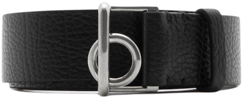 Cinturón de Cuero Negro Burberry B-Buckle para Hombre, Ancho 3CM. 80851481 Order Cinturón de Cuero Negro Burberry B-Buckle para Hombre, Ancho 3CM. 80851481