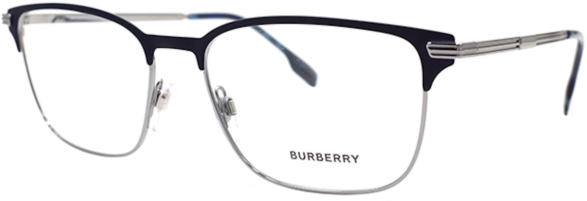 Burberry B. 藍銀合金男士眼鏡框 B1372 1003 Order Burberry B. 藍銀合金男士眼鏡框 B1372 1003