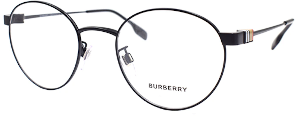 BURBERRY B. ICON 圓形金屬光學眼鏡 1384TD 黑色. B1384-T-D-1007 Buy BURBERRY B. ICON 圓形金屬光學眼鏡 1384TD 黑色. B1384-T-D-1007