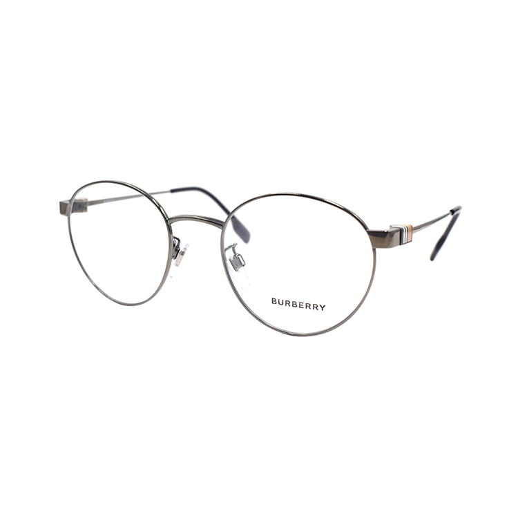 Order BURBERRY B. ICON 金屬圓框光學眼鏡 1384TD 槍色 男士款 B1384-T-D-1003