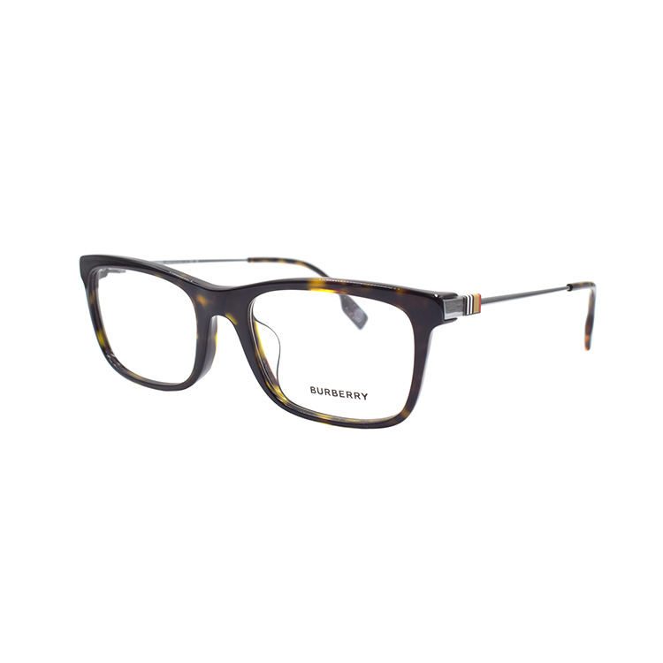 BURBERRY B. ICON Rectangle Optical Glasses 2384F Men’s Tortoiseshell. B2384-F-3002