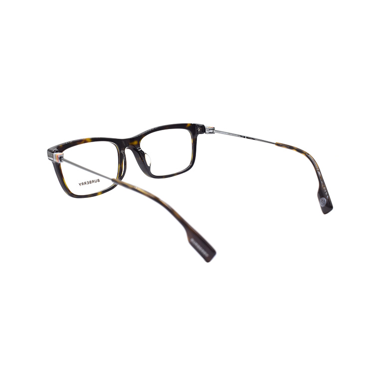 Shop バーバリー B. ICON 長方形 メガネ 2384F メンズ トータスシェル. B2384-F-3002