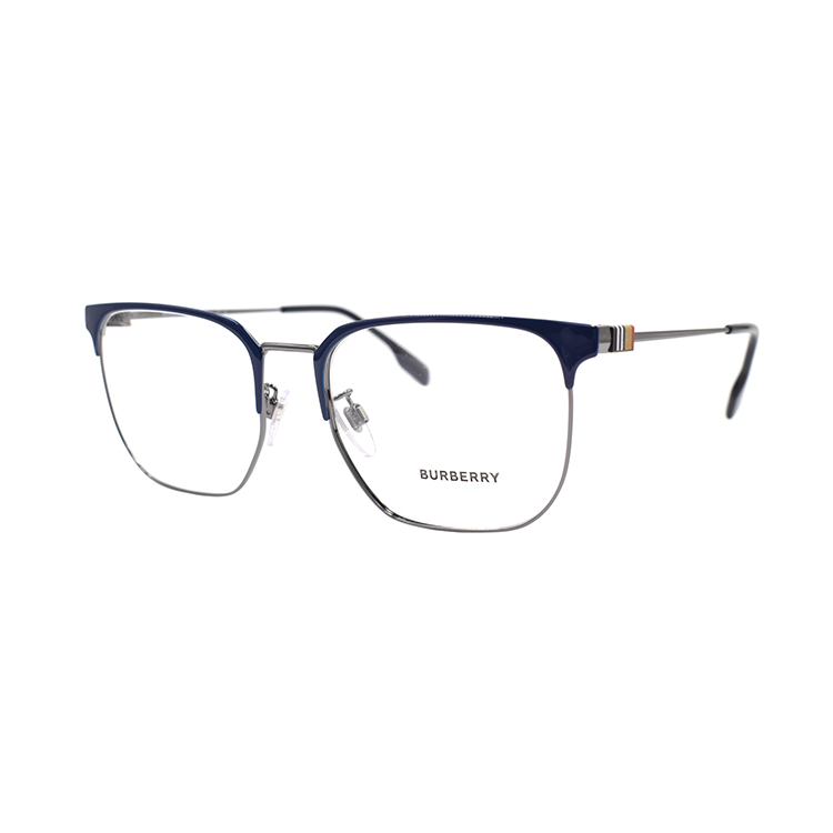 BURBERRY B. Icon Series  Blue Gray Optical Glasses Frame 1383D. B1383-D-1003