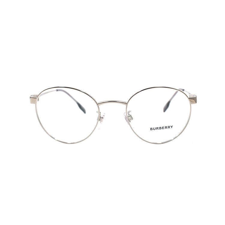 BURBERRY B. ICON Series Round Metal Optical Glasses 1384TD Silver - B1384-T-D-1005 圖 3