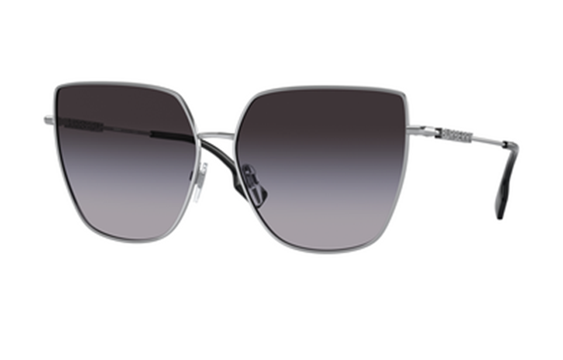 Burberry B. Logo  Metal Irregular Full-Frame Sunglasses 0BE3143 圖 3