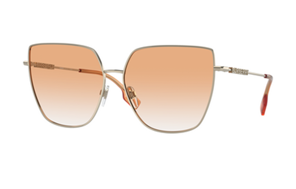 Burberry B. Logo  Metal Irregular Full-Frame Sunglasses 0BE3143 圖 6