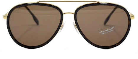 BURBERRY B. STRIPE Aviator Sunglasses 3125 for Men B3125-1017/73-59 BURBERRY B. STRIPE Aviator Sunglasses 3125 for Men B3125-1017/73-59