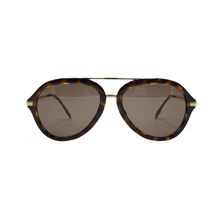 BURBERRY B. Stripe Classic Aviator Sunglasses Holiday Travel Edition for Men. B4377 3002/73 圖 3