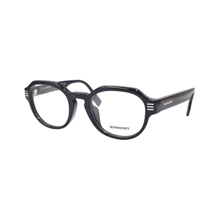 BURBERRY B. Stripe Holiday Edition Optical Glasses 2386F Black for Men. B2386-F-3001