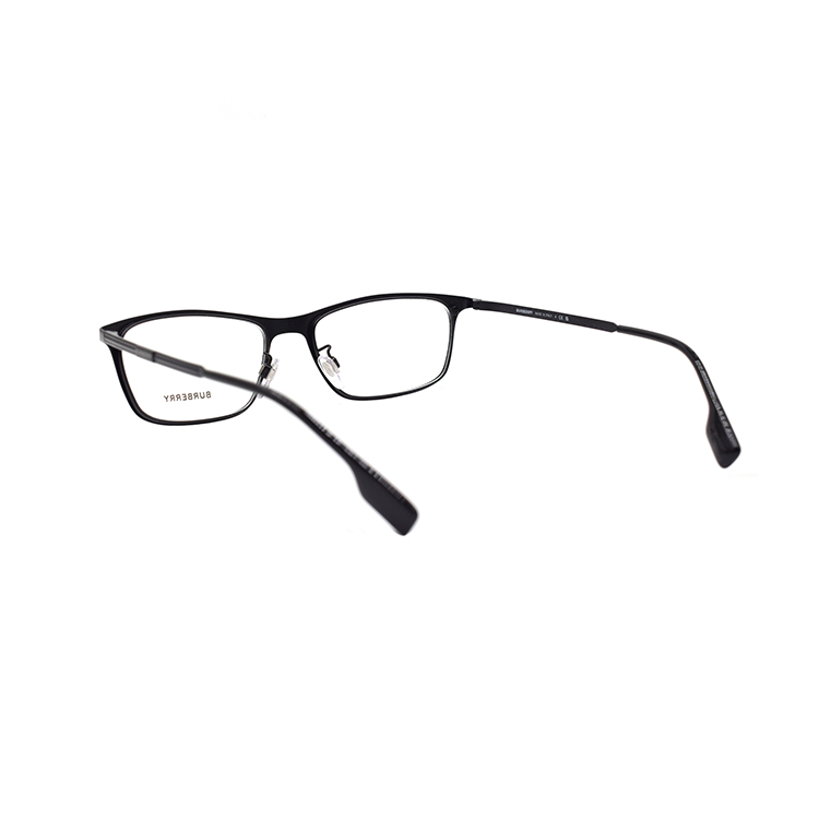 Shop BURBERRY B. Stripe Series Cermin Optik Titanium Lelaki - Hitam B1374-T-D 1007