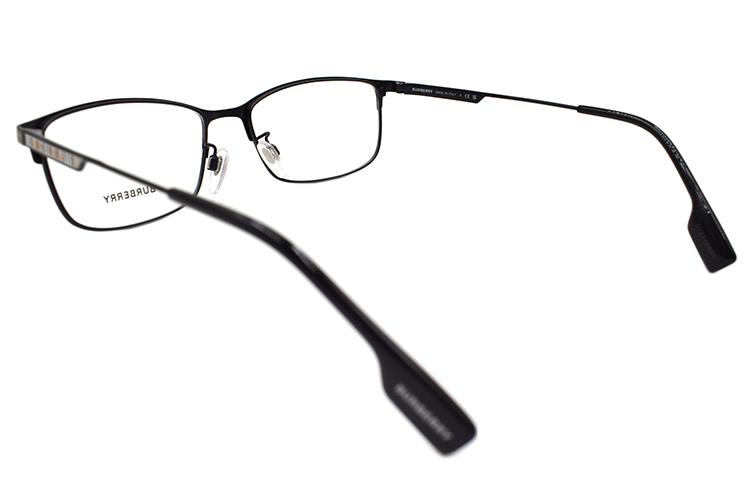 Burberry B. Stripe Titanium Optical Glasses Matte Black  Business Edition. B1357-T-D 1007 圖 4