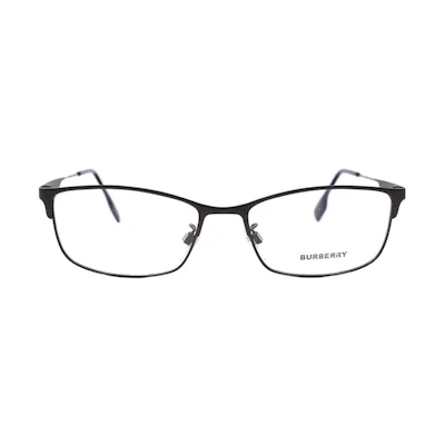 Burberry B. Stripe Titanium Rectangular Optical Frame for Men B1357-T-D 1014