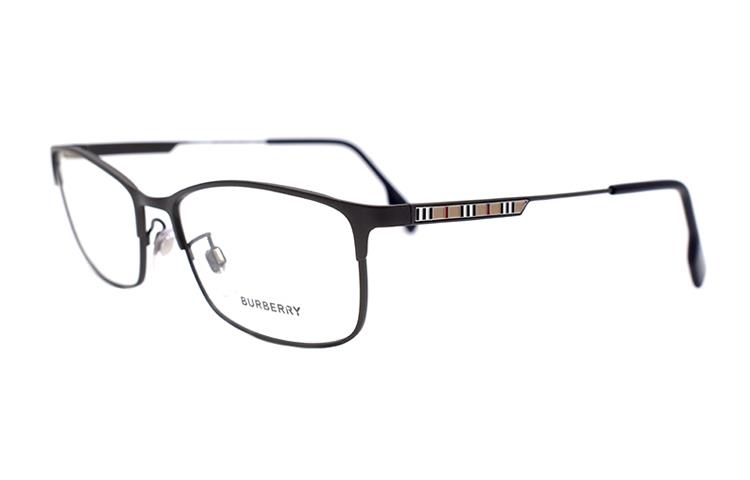 Burberry B. Stripe Titanium Rectangular Optical Frame for Men B1357-T-D 1014 圖 3