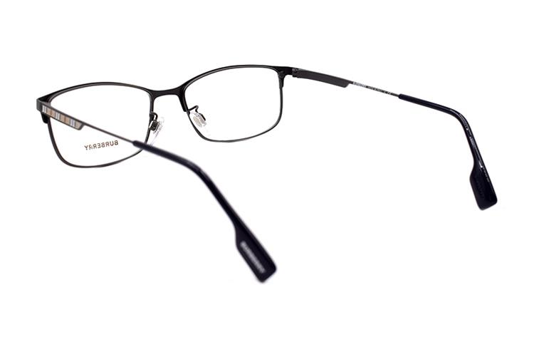 Burberry B. Stripe Titanium Rectangular Optical Frame for Men B1357-T-D 1014 圖 4
