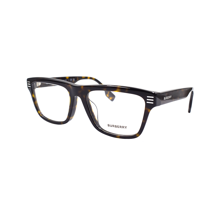 BURBERRY B. Stripe Tortoiseshell Optical Glasses 2387F for Men - Minimalist Design B2387-F-3002