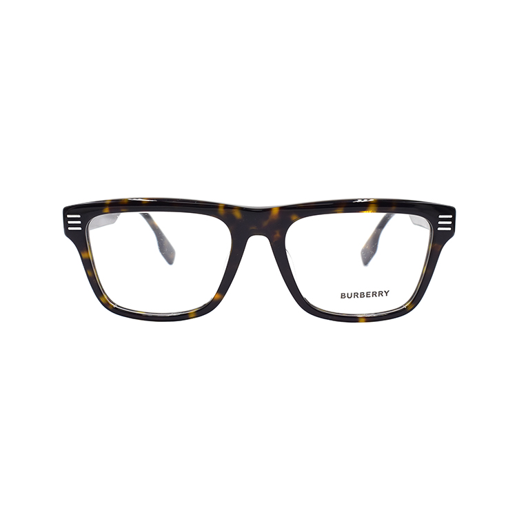 BURBERRY B. Stripe Tortoiseshell Optical Glasses 2387F for Men - Minimalist Design B2387-F-3002 圖 3
