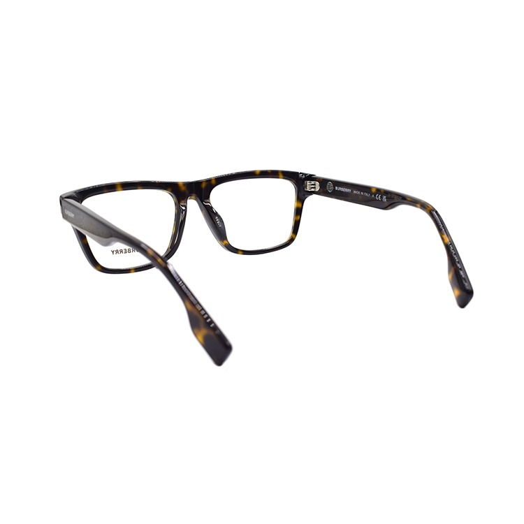 BURBERRY B. Stripe Tortoiseshell Optical Glasses 2387F for Men - Minimalist Design B2387-F-3002 圖 4