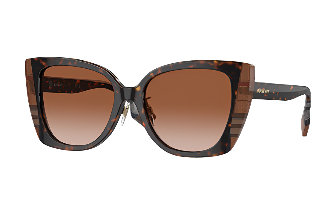 Burberry B.Check Full-Frame Butterfly Acetate Unisex Sunglasses. 0BE4393F 圖 5