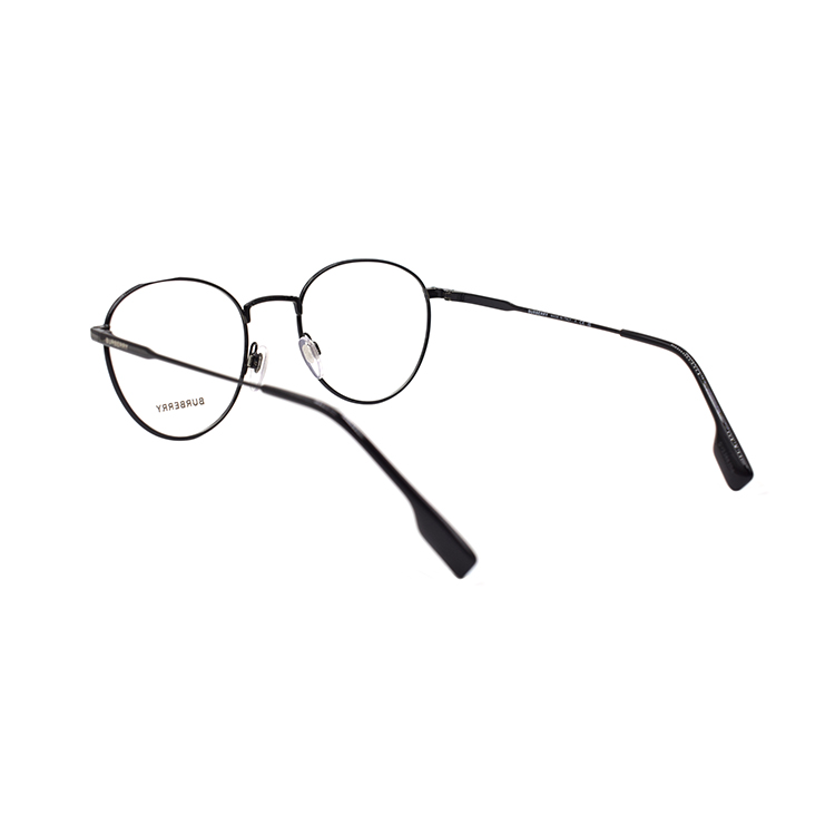 Shop Gafas Ópticas Negras BURBERRY B Logo Estilo Empresarial Diseño Elegante B1373 1001