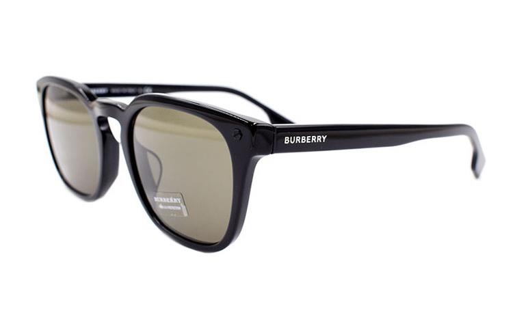 BURBERRY B Logo Party Style Sunglasses 4329F Men’s Black/Black Temples. B4329-F 3001/355 圖 3