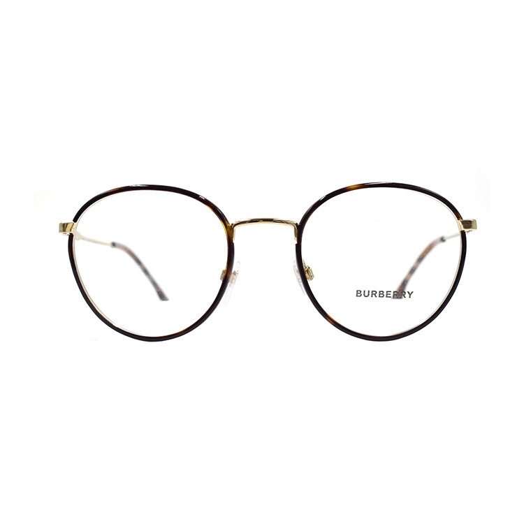 Lookbook Kacamata Optik Pria BURBERRY B Logo Gaya Bisnis Elegan. B1373 1109