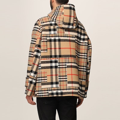 Burberry Kot Pendek Berhud Corak Kotak Beige 80440611 Purchase Burberry Kot Pendek Berhud Corak Kotak Beige 80440611