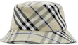Lookbook Burberry Beige Twill Design Polyester Cotton Bucket Hat for Men. 80857251