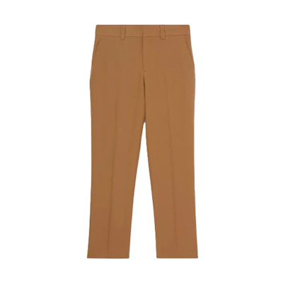 Burberry Beige Wool Grain de Poudre Suit Trousers 45652481