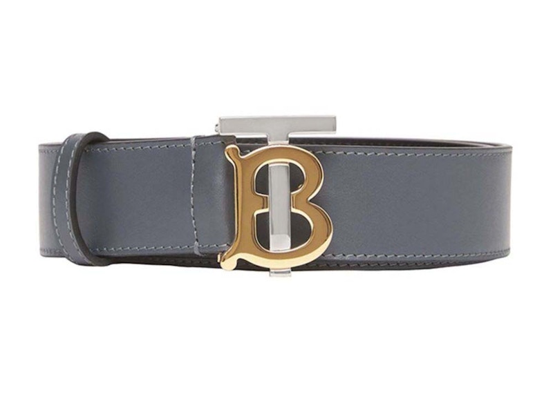 Burberry Belt TB Monogram Grey/Silver/Gold