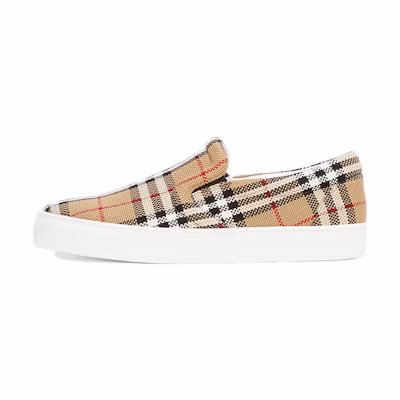 Burberry Bio-based Mesh Slip-On Sneaker 'Archive Beige'