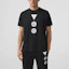 Purchase Camiseta Negra de Manga Corta con Cuello Redondo y Estampado de Burberry. 80427601