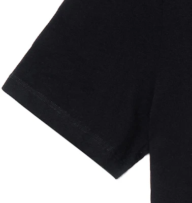 Camiseta Negra de Manga Corta con Cuello Redondo y Estampado de Burberry. 80427601 Cheap Camiseta Negra de Manga Corta con Cuello Redondo y Estampado de Burberry. 80427601