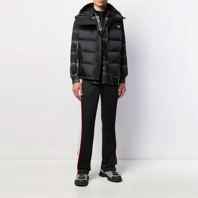 버버리 블랙 캐주얼 팬츠 사이드 스티치 디자인. 45635271 Shop 버버리 블랙 캐주얼 팬츠 사이드 스티치 디자인. 45635271