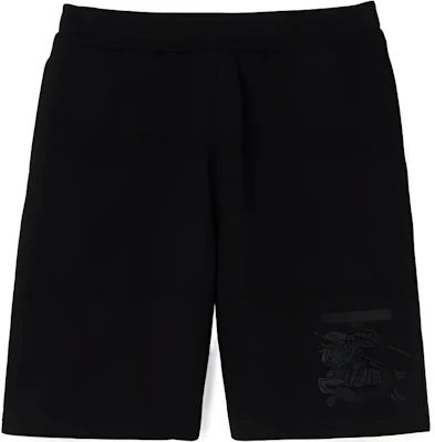 Burberry Black Casual Shorts with Logo and Equestrian Knight Design for Men. 80697681 Buy Burberry Black Casual Shorts with Logo and Equestrian Knight Design for Men. 80697681