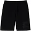 Order Burberry Black Casual Shorts with Logo and Equestrian Knight Design for Men. 80697681