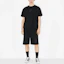 Lookbook Burberry Black Casual Shorts with Logo and Equestrian Knight Design for Men. 80697681