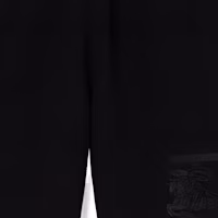 Details for Pantalones cortos negros Burberry con logo y diseño de caballero ecuestre para hombre. 80697681