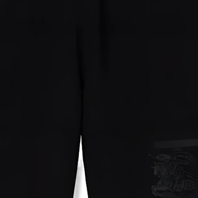Burberry Black Casual Shorts with Logo and Equestrian Knight Design for Men. 80697681 Details for Burberry Black Casual Shorts with Logo and Equestrian Knight Design for Men. 80697681