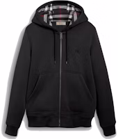 Burberry Black Check Lining Zip Hoodie Jacket Unisex 40617991 Burberry Black Check Lining Zip Hoodie Jacket Unisex 40617991
