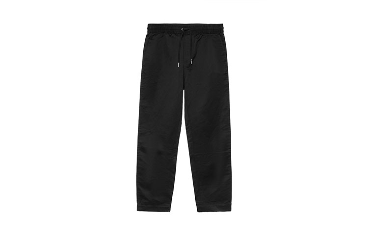 Burberry Black Cotton-Linen Blend Jogger Knit Sweatpants 80414461