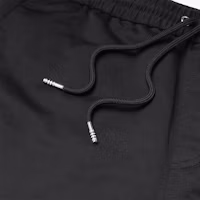 Sizing Burberry 黑色棉麻混紡休閒運動長褲 80414461