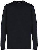 Burberry Black Cotton Crewneck Sweatshirt with Back Logo. 80455481 Burberry Black Cotton Crewneck Sweatshirt with Back Logo. 80455481