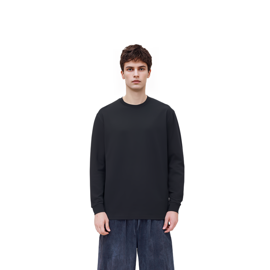 Details for Sudadera Negra de Algodón Burberry con Logo en la Espalda. 80455481