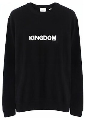 博柏利黑色字母印花圆领卫衣 80244431 Buy 博柏利黑色字母印花圆领卫衣 80244431