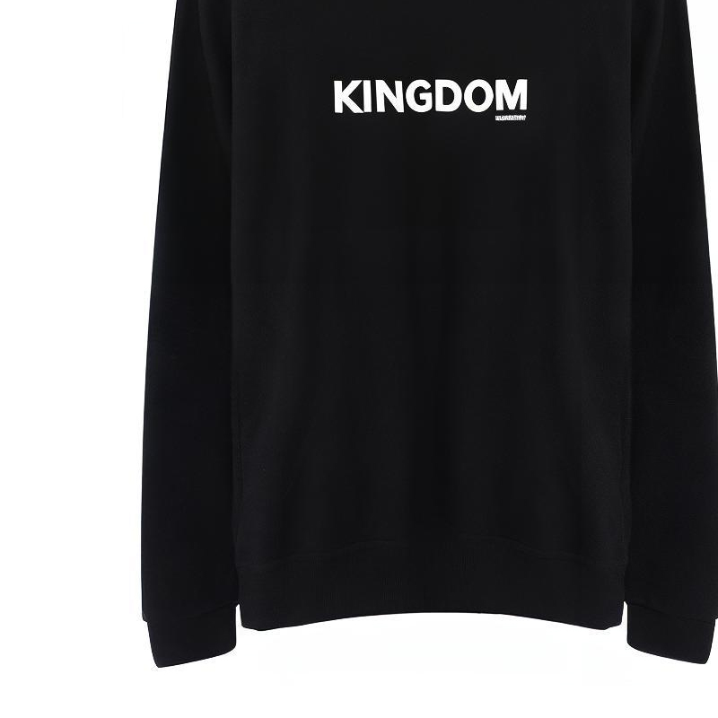 Cheap 博柏利黑色字母印花圆领卫衣 80244431