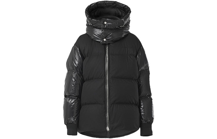 Burberry Black Detachable Hood Puffer Down Jacket. 80473201