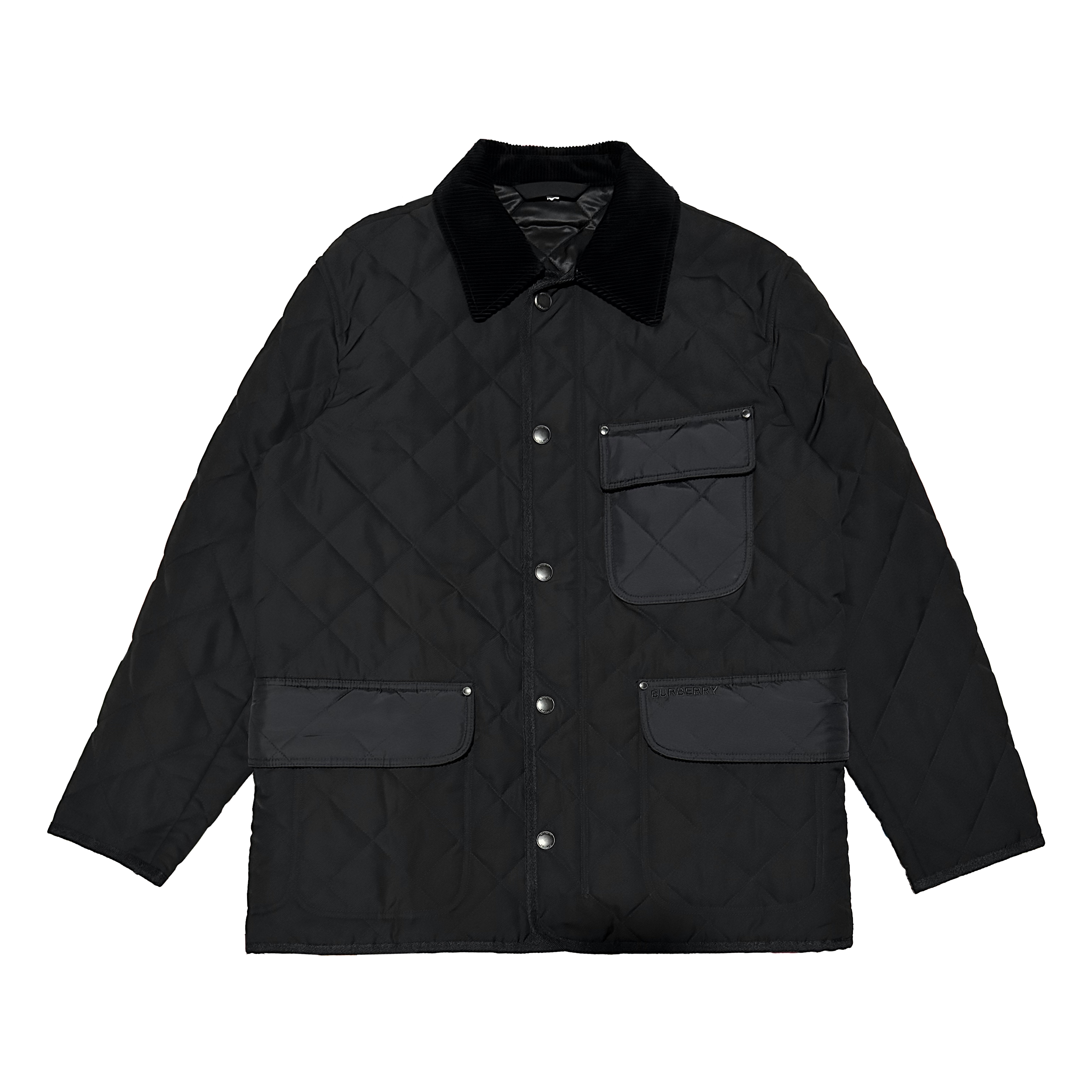 Burberry Black Diamond Quilted Single-Breasted Jacket 80731981