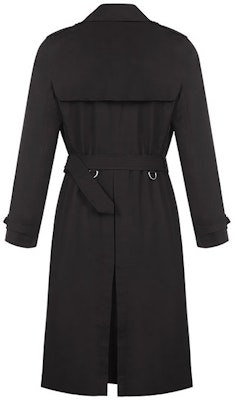 버버리 블랙 더블 버튼 롱 트렌치 코트 80458601 Lookbook 버버리 블랙 더블 버튼 롱 트렌치 코트 80458601