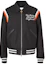 Order Burberry Black Embroidered Deer Logo Zip Bomber Jacket 80367941